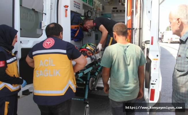 Konya'da balkondan düşen 16 aylık bebek yaralandı