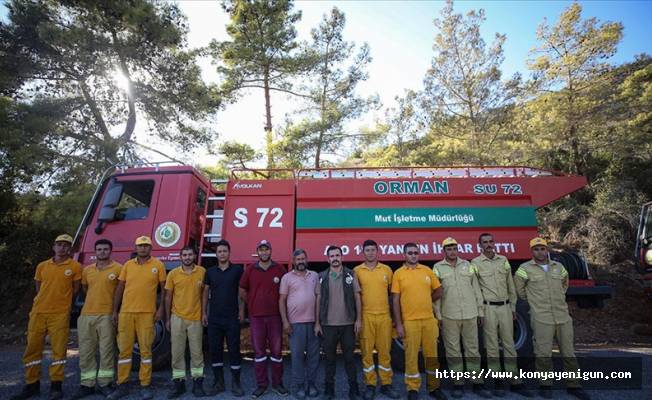 Mersin'deki orman yangınında görevli "alev savaşçıları" yaşadıklarını anlattı
