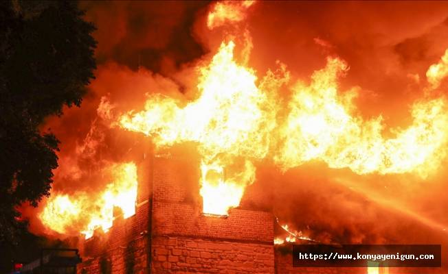 Yangında ağır hasar gören Tarihi Merkez Efendi Fırını yeniden restore edilecek