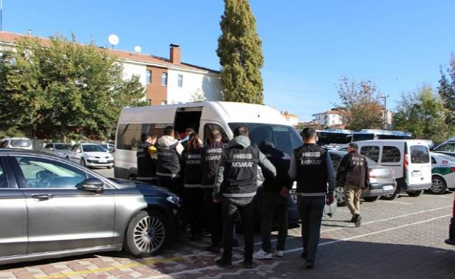 Aksaray’da uyuşturucu operasyonu: çok sayıda gözaltı