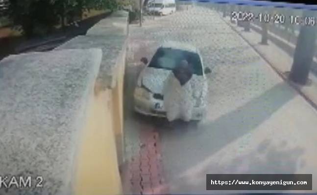 Konya'da acı kaza! Evine giden yaşlı kadını otomobil ezdi