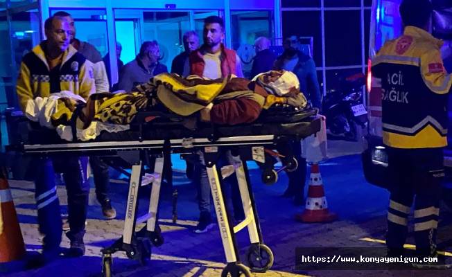 Konya'da ATV motor kazası : 1 yaralı
