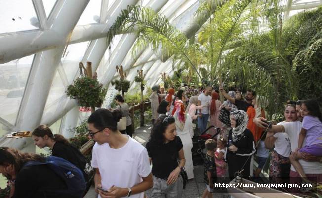 Konya Tropikal Kelebek Bahçesi 450 bin 739 ziyaretçiyi ağırladı