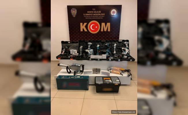 Konya’da gümrük kaçağı elektronik eşya ele geçirildi