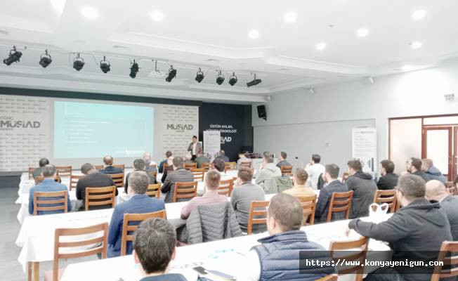 MÜSİAD Konya’da elektrikli araçlar tanıtım toplantısı yapıldı