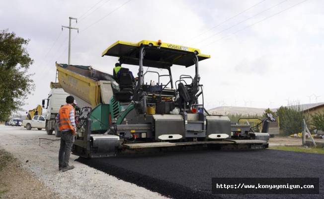 Selçuklu Belediyesi asfalt çalışmalarına devam ediyor