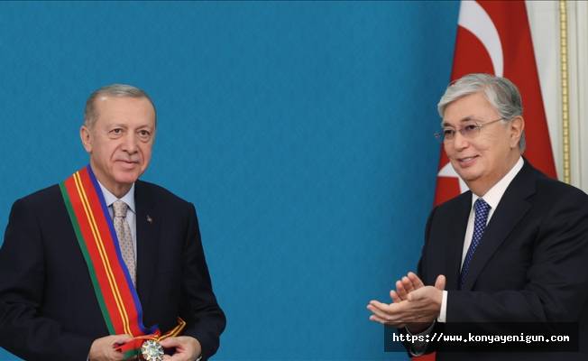 Türkiye-Kazakistan ilişkilerinin tesisinin 30'uncu yılı dolayısıyla ortak bildiri yayımlandı