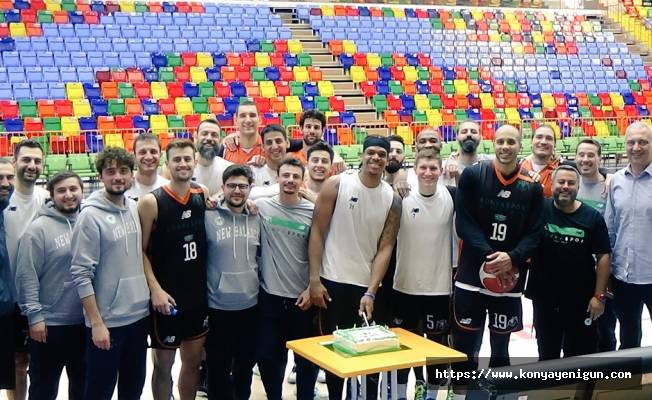 AYOS Konyaspor Basket çalışmalarını sürdürüyor