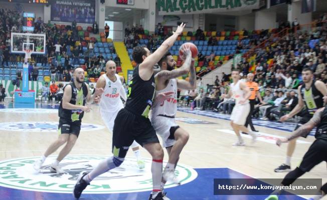 AYOS Konyaspor Basket uzatmalarda yıkıldı