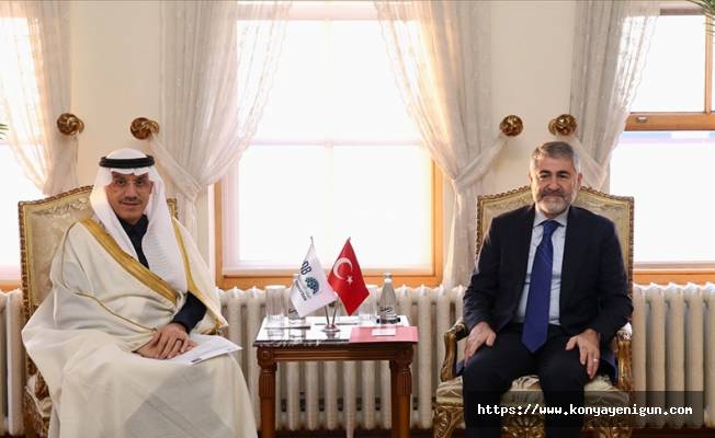 Bakan Nebati, İslam Kalkınma Bankası Başkanı Muhammed Al Jasser ile görüştü