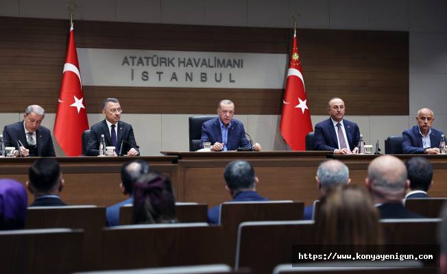Erdoğan, İstanbul'daki patlamaya ilişkin konuştu