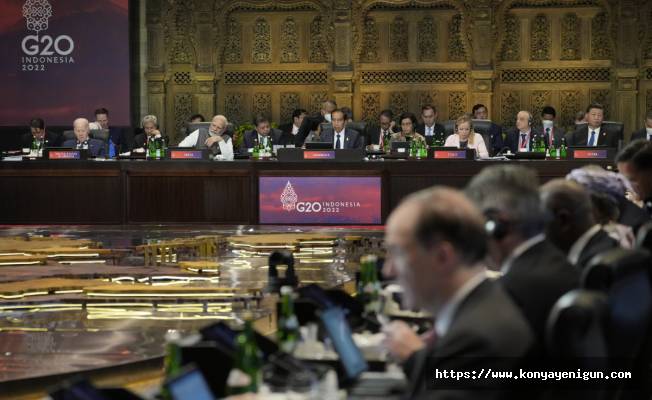 G20 liderlerinden ortak bildiri