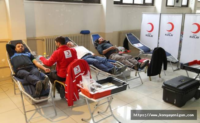 Hadim’de kan bağışı kampanyası düzenlendi