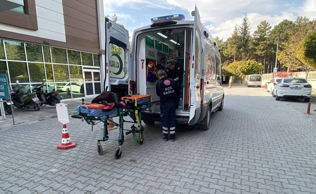Konya'da otomobiller çarpıştı: 2 yaralı