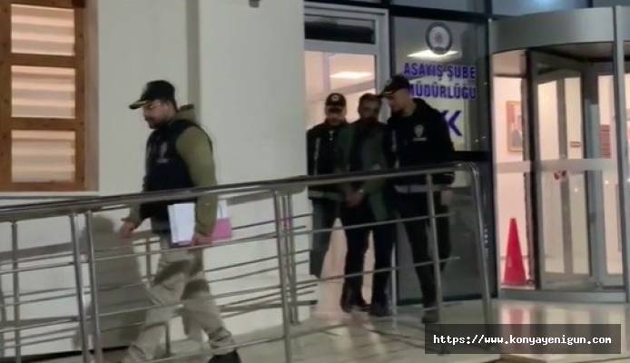 Konya'da hırsızlık şüphelisi yakalandı