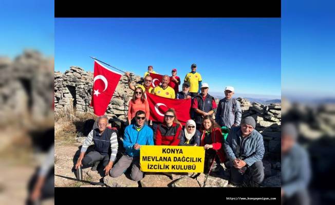 Konyalı dağcılar Erenkilit  Dağı’nda zirve yaptı