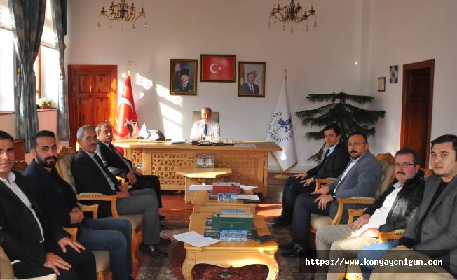 Akşehir Belediyesi’nde kış tedbirleri toplantısı
