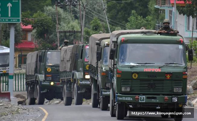 Hindistan, Çin'le gerilimin yaşandığı sınır bölgesine daha fazla asker konuşlandırdı