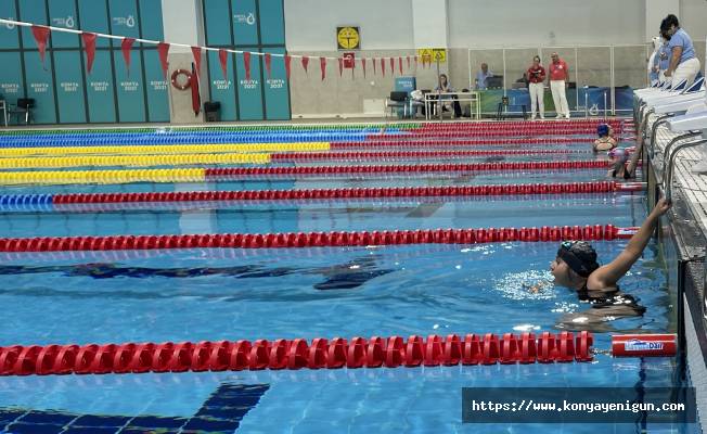 Konya’da Para Yüzme Şampiyonası başladı