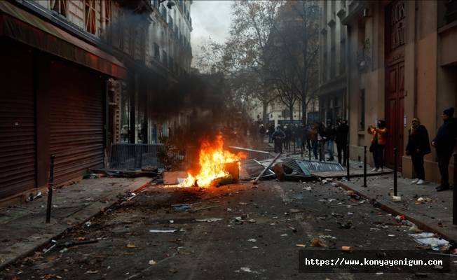 Paris'te terör örgütü PKK'nın şiddet eylemlerine Fransız basınından tepki