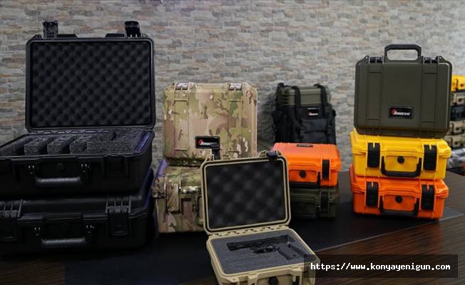Sivas'ta üretilen silah taşıma çantası 5 ülkeye ihraç ediliyor