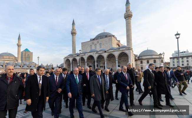 TBMM Başkanı Şentop, Konya'da ziyaretlerde bulundu