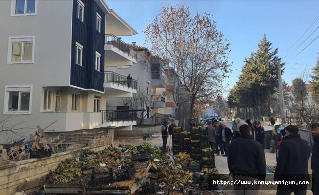 Antalya'da patlama meydana gelen bölgede temizlik yapıldı
