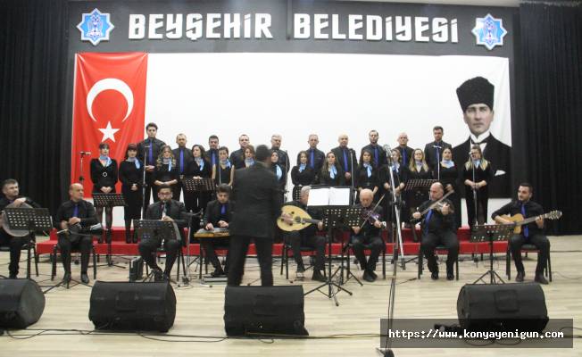 Beyşehir’de Türk Sanat Müziği konseri verildi