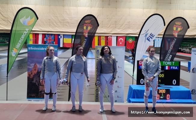 Eskrim Kılıç Milli Takımı, İspanya'da şampiyon oldu