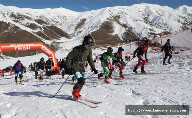 Gençler ve Büyükler Dağ Kayağı Türkiye Şampiyonası yapıldı