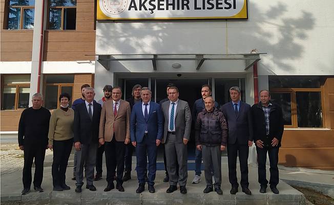 İl Milli Eğitim Müdürü Yiğit Akşehir’i ziyaret etti