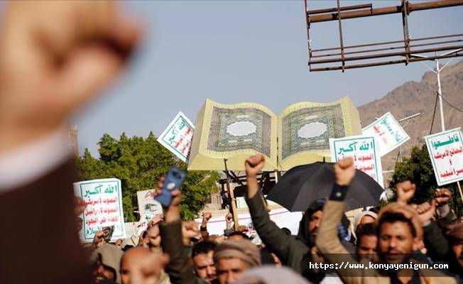 İsveç'te Kur'an-ı Kerim'in yakılması Yemen ve Ürdün'de protesto edildi