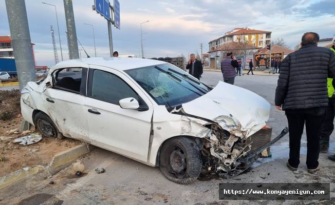 Konya Aksaray yolunda kaza: 5 yaralı