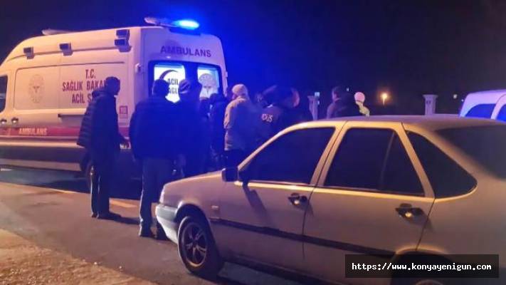 Konya'da yol kavgası! 3 kişi bıçakla yaralandı