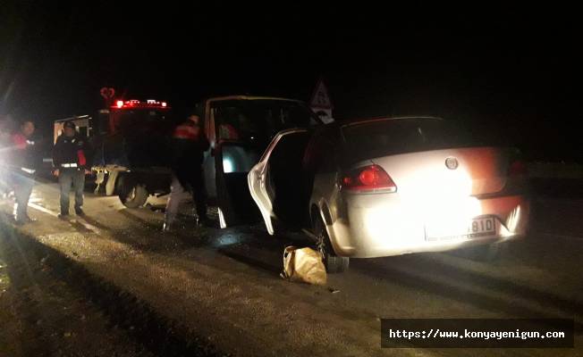 Konya- Isparta yolunda kazada 1 kişi hayatını kaybetti