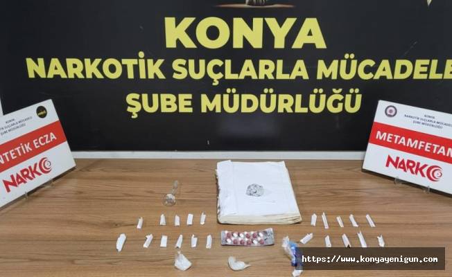 Konya’da petshopa uyuşturucu baskını: 3 tutuklama