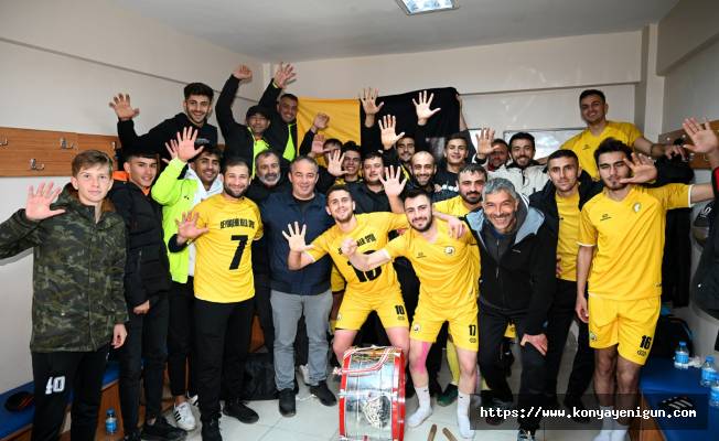 Seydişehir Belediye Spor Hüyük’ü 5-0 yendi