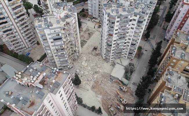 Adana'da kolonu güçlendirilen bina Kahramanmaraş depreminde ayakta kaldı