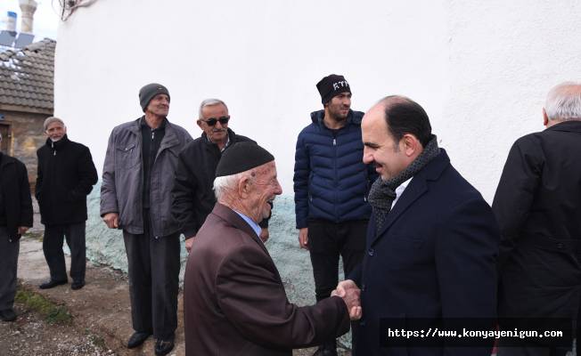 Başkan Altay'dan Bozkır'a ziyaret