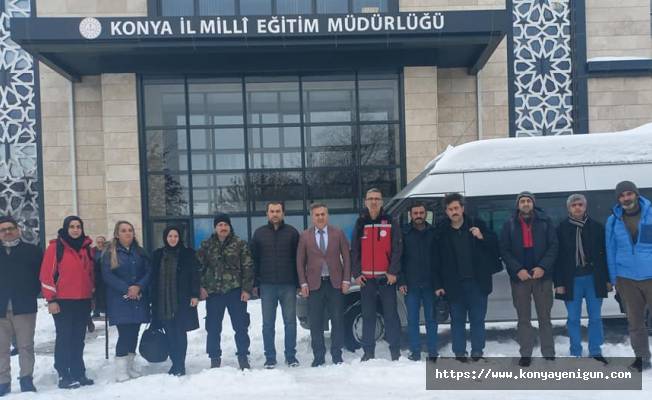 Konya’dan Öğretmenler Malatya’ya gitti