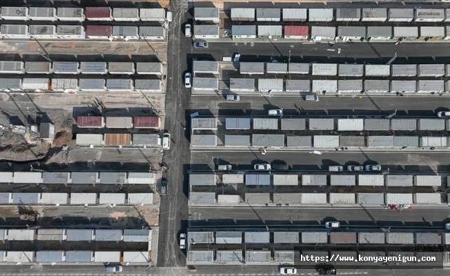 Nurdağı'nda depremzedelerin yaraları tam donanımlı konteyner kentte sarılıyor
