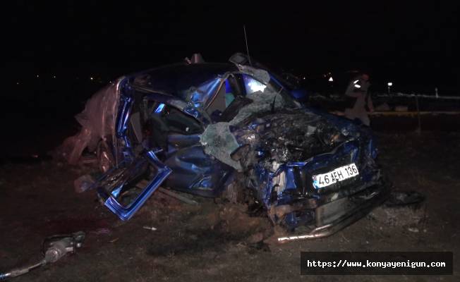 Kırıkkale-Konya Yolu’nda trafik kazası can aldı