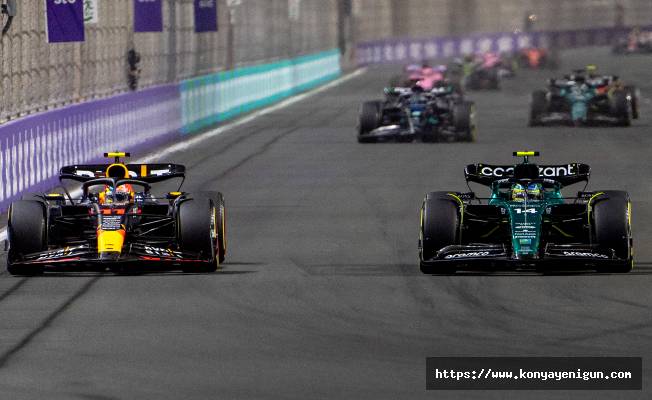 Suudi Arabistan Grand Prix'sinde kazanan Sergio Perez