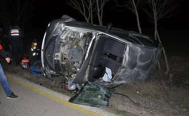 Tekirdağ’da trafik kazası: 4 ağır yaralı