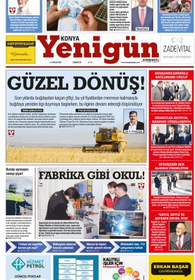 Konya Yenigün Gazetesi - 03.12.2022 Manşeti
