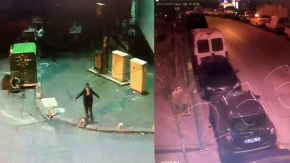 İstanbul'da kundakçı dehşeti kamerada