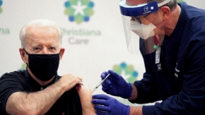 ABD'nin seçilmiş Başkanı Biden'a Covid-19 aşısının ikinci dozu yapıldı
