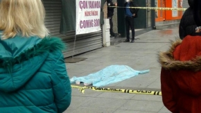 İstanbul'un göbeğinde feci ölüm