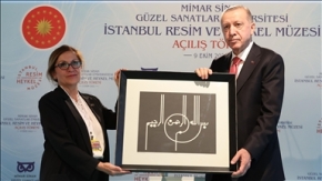 Cumhurbaşkanı Erdoğan, MSGSÜ İstanbul Resim ve Heykel Müzesi Açılış Töreni'ne katıldı